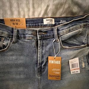 Kensie “The Allie” High Rise Slim Jeans